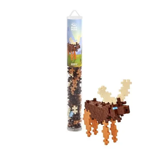 Cover: 5710409107570 | Plus-Plus 100 Tube Kreativ Bausteine Elch | 9604288 | 2024 | PLUS PLUS