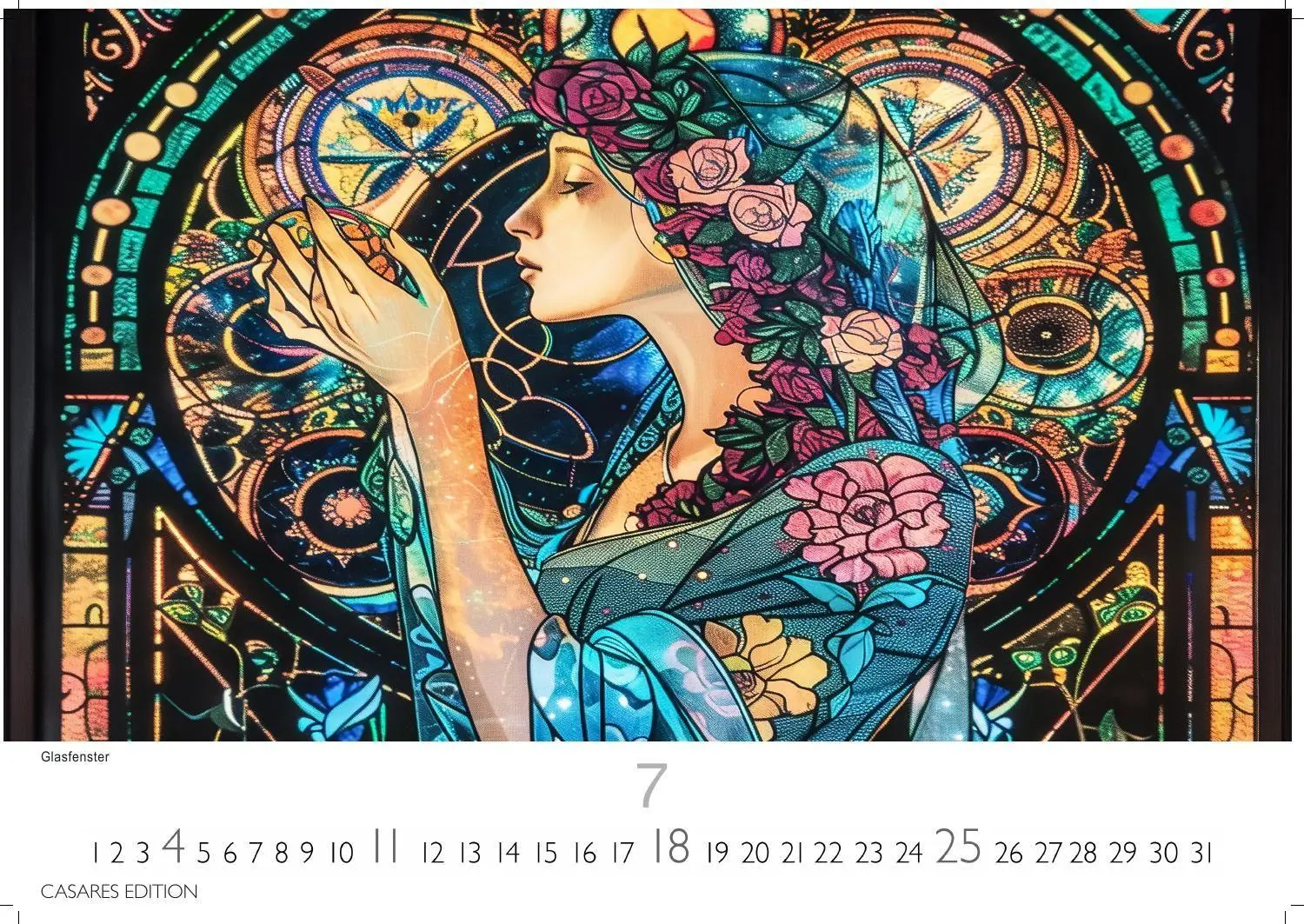 Bild: 9781835247570 | Jugendstil Kalender 2027 - Wandkalender Fotokalender Kunst 35x50cm...