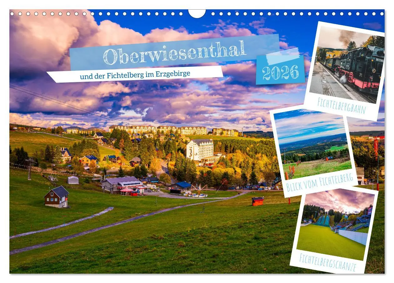 Cover: 9783457487570 | Oberwiesenthal und der Fichtelberg im Erzgebirge (Wandkalender 2026...
