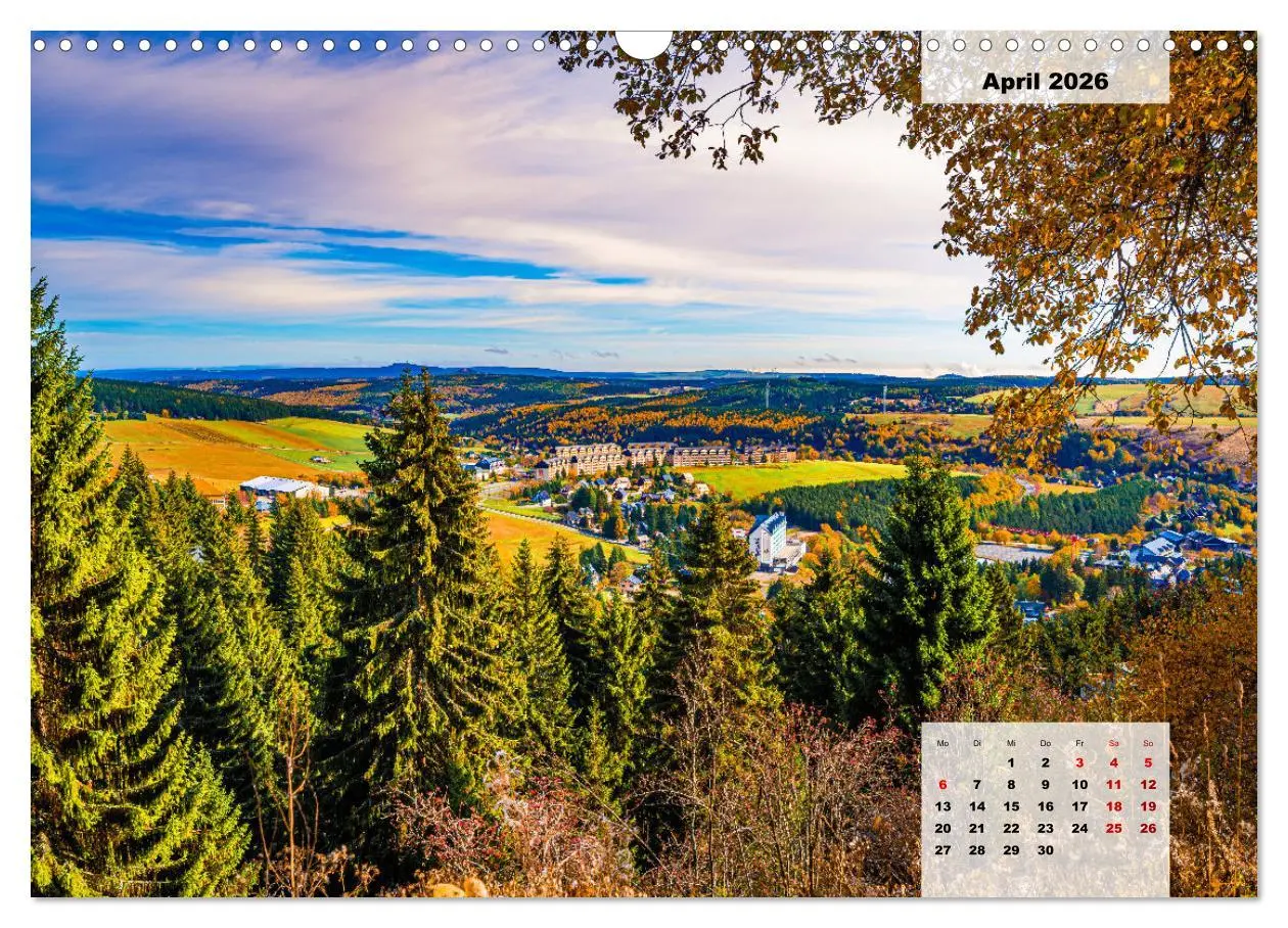 Bild: 9783457487570 | Oberwiesenthal und der Fichtelberg im Erzgebirge (Wandkalender 2026...