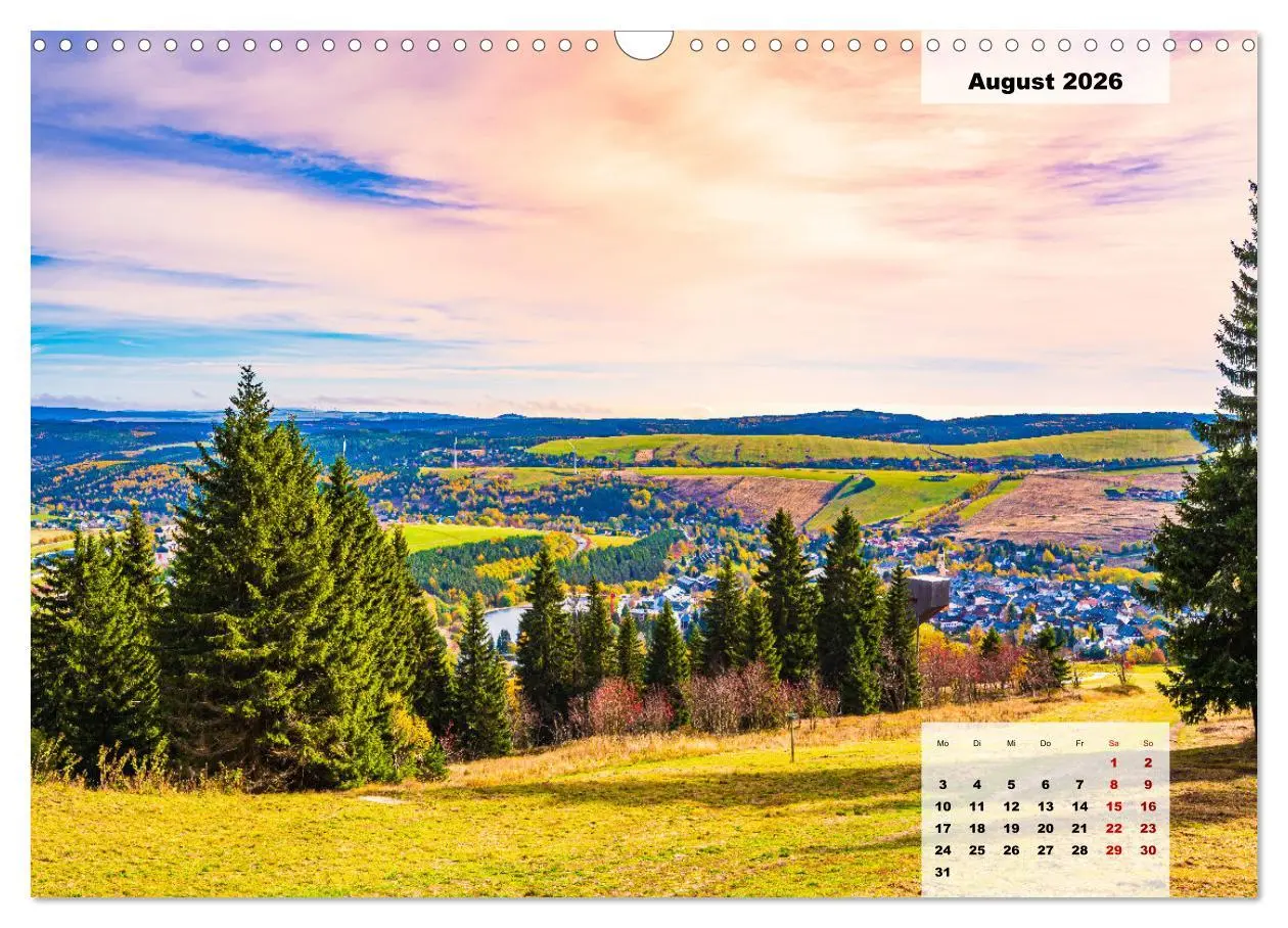Bild: 9783457487570 | Oberwiesenthal und der Fichtelberg im Erzgebirge (Wandkalender 2026...