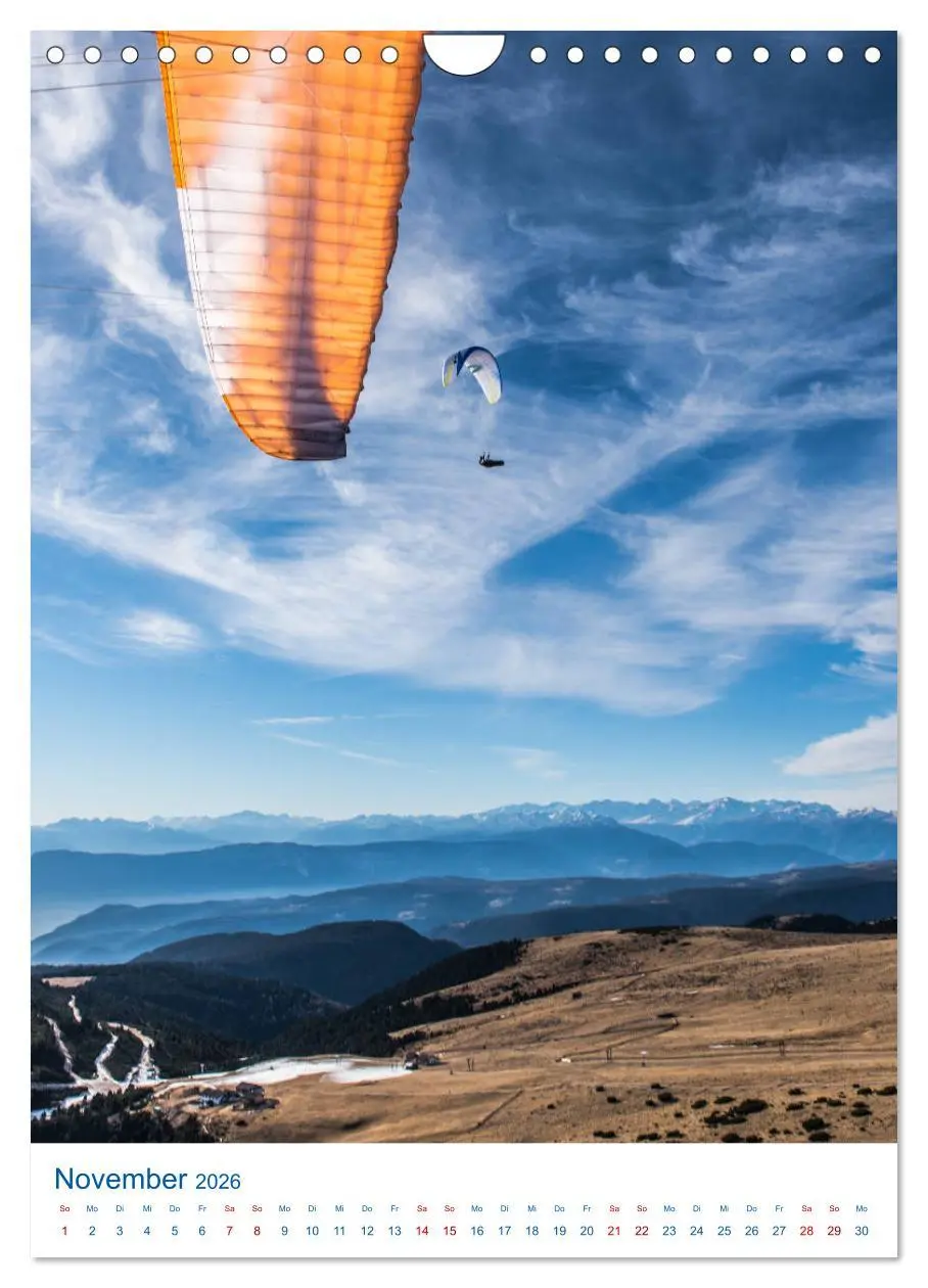 Bild: 9783516407570 | Paragliding - von grünen Wiesen zu schroffen Gletschen...