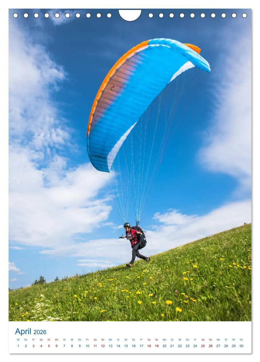 Bild: 9783516407570 | Paragliding - von grünen Wiesen zu schroffen Gletschen...