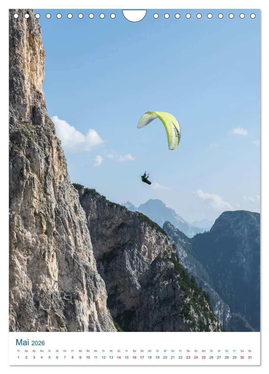 Bild: 9783516407570 | Paragliding - von grünen Wiesen zu schroffen Gletschen...