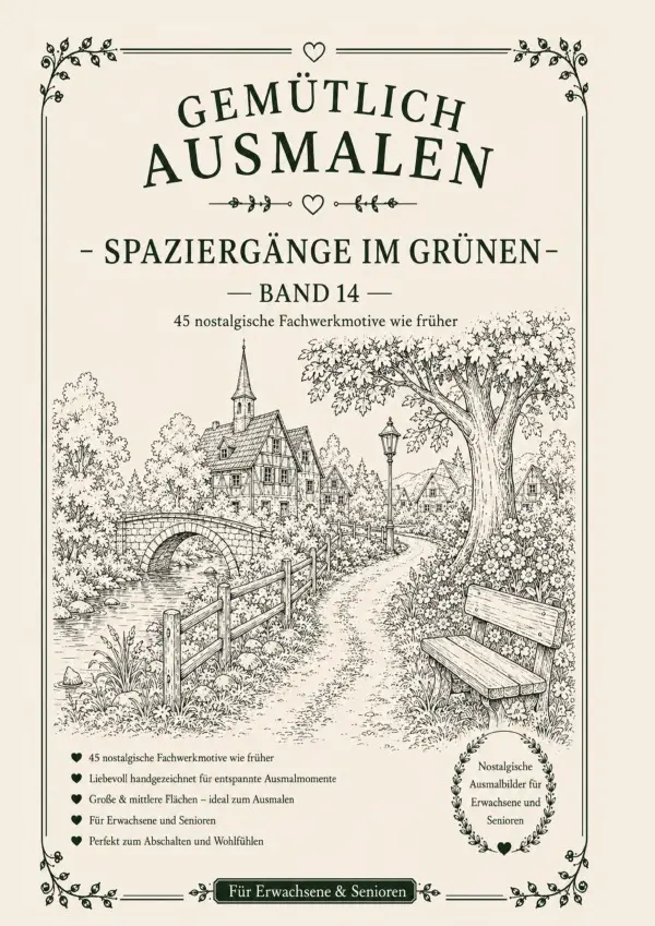 Cover: 9783565537570 | Gemütlich ausmalen - Spaziergänge im Grünen | Frau Guhl | Taschenbuch
