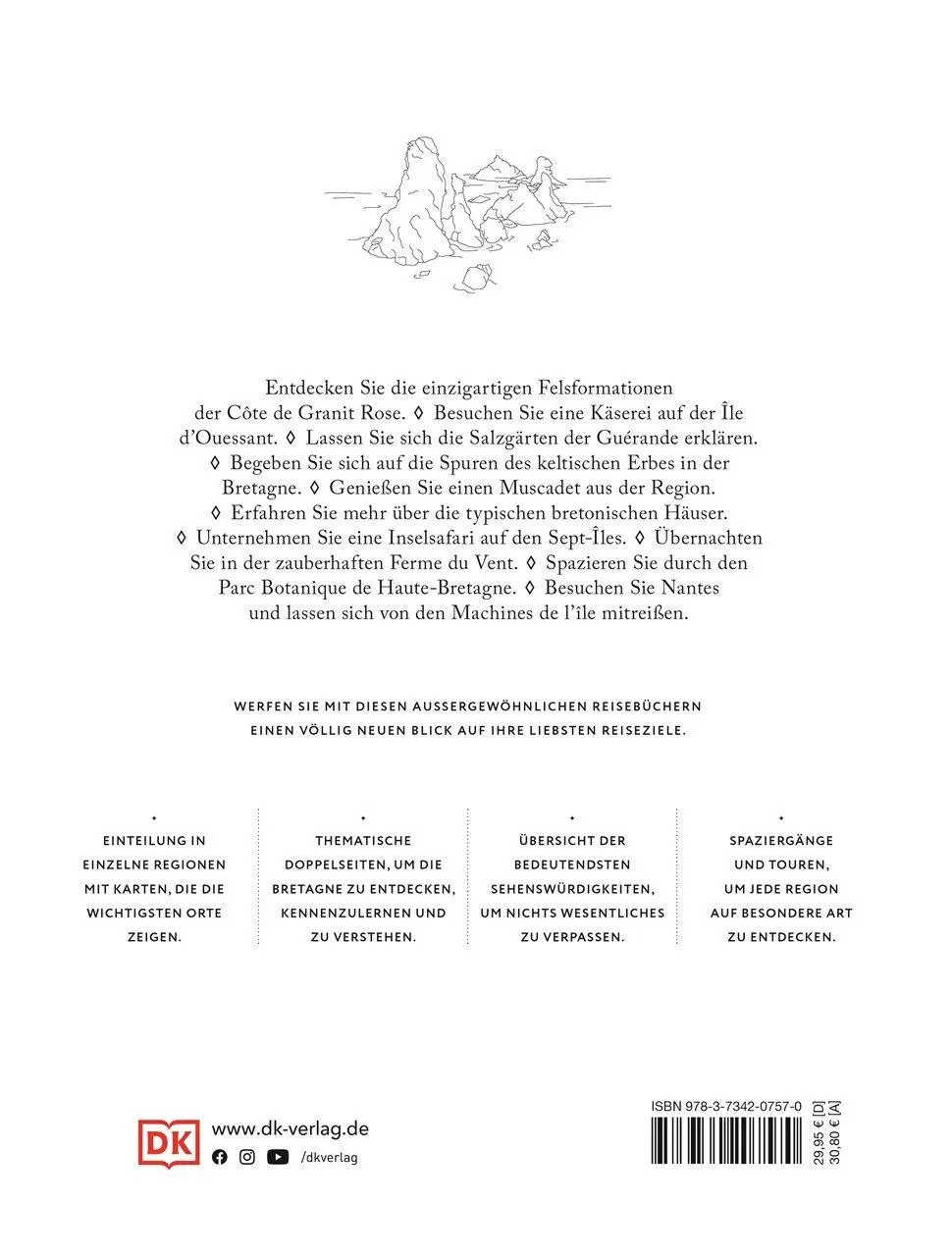 Rückseite: 9783734207570 | Bretagne | DK Verlag - Reise | Buch | Augenreisen | 256 S. | Deutsch