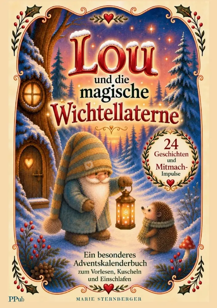 Cover: 9783982707570 | Lou und die magische Wichtellaterne - Adventskalenderbuch mit...