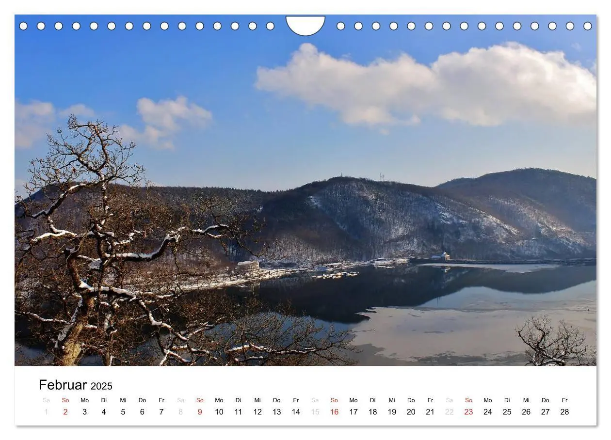 Bild: 9783435767670 | Mein Edersee 2025 (Wandkalender 2025 DIN A4 quer), CALVENDO...