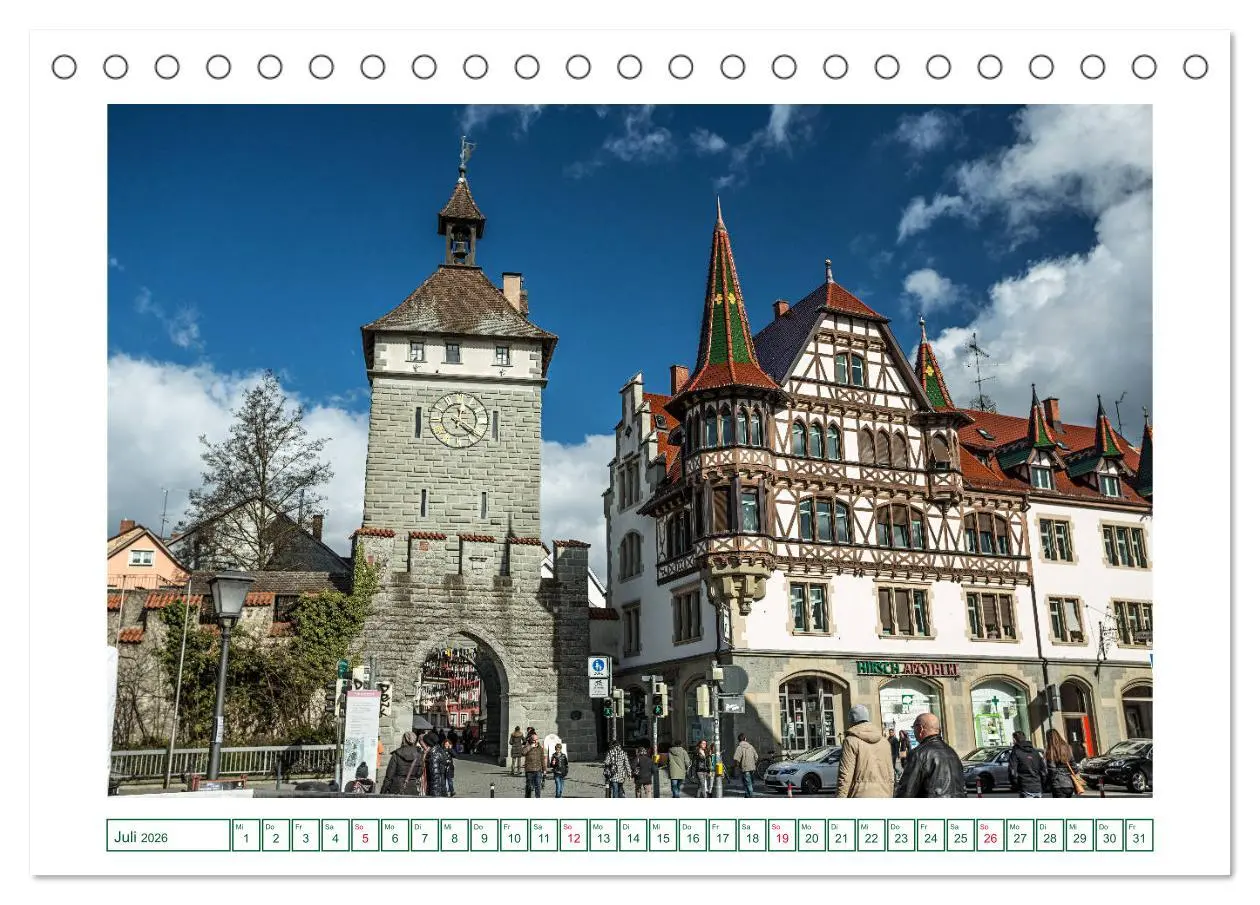 Bild: 9783457857670 | Konstanz - die größte Stadt am Bodensee (Tischkalender 2026 DIN A5...