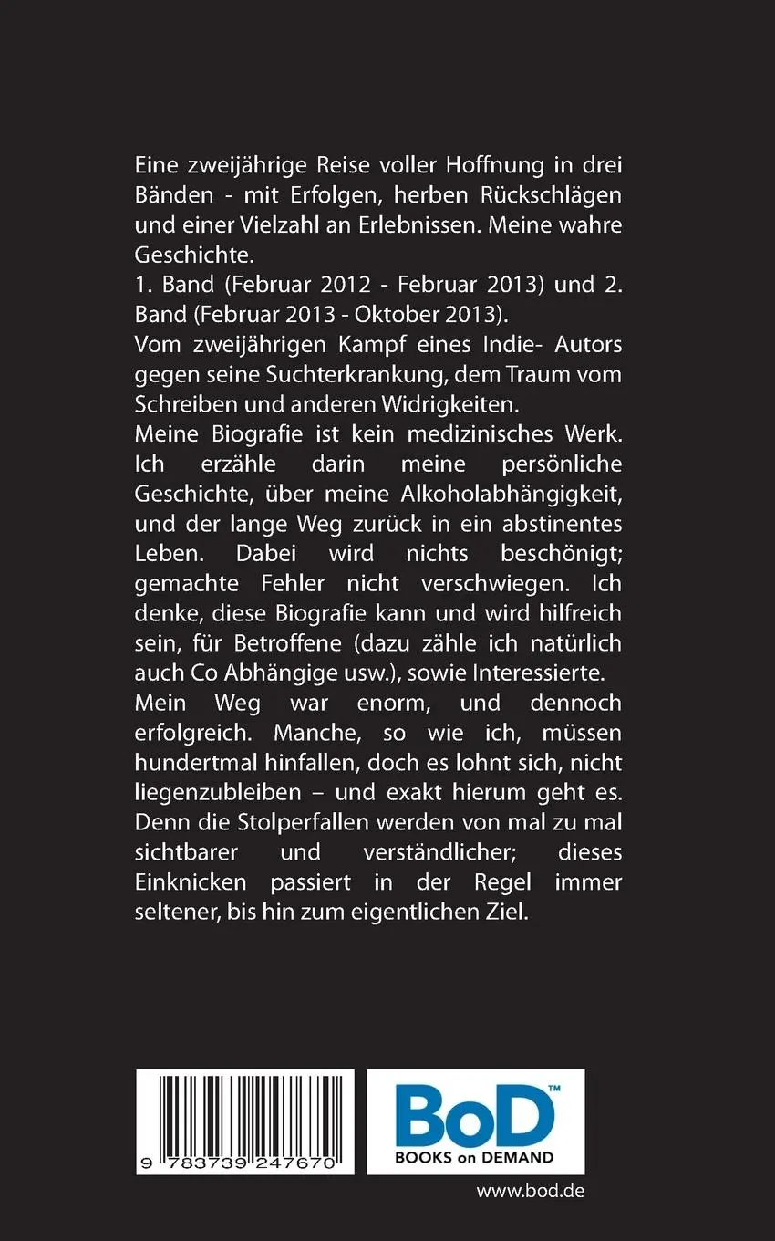 Rückseite: 9783739247670 | Alkohol ist ein Blender (Doppelband 1. und 2. Teil) | Jason Sante