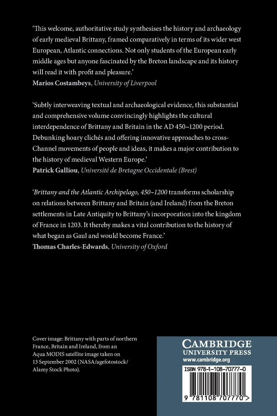 Rückseite: 9781108707770 | Brittany and the Atlantic Archipelago, 450-1200 | Caroline Brett