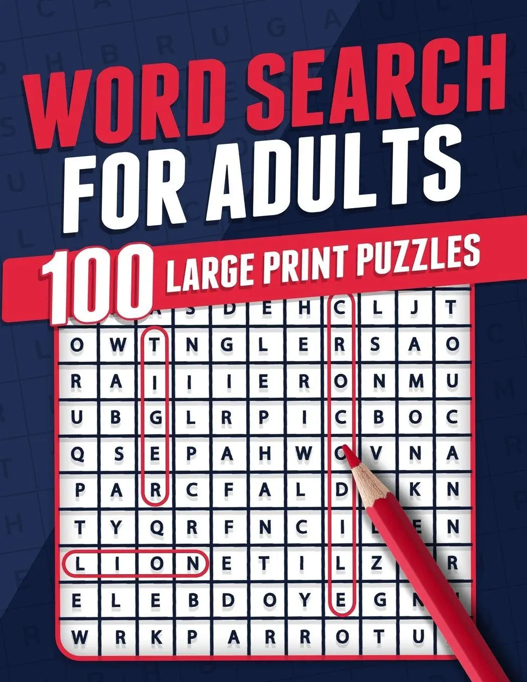 Cover: 9781739437770 | Word Search For Adults 100 Large Print Puzzles Puzzle Book For...