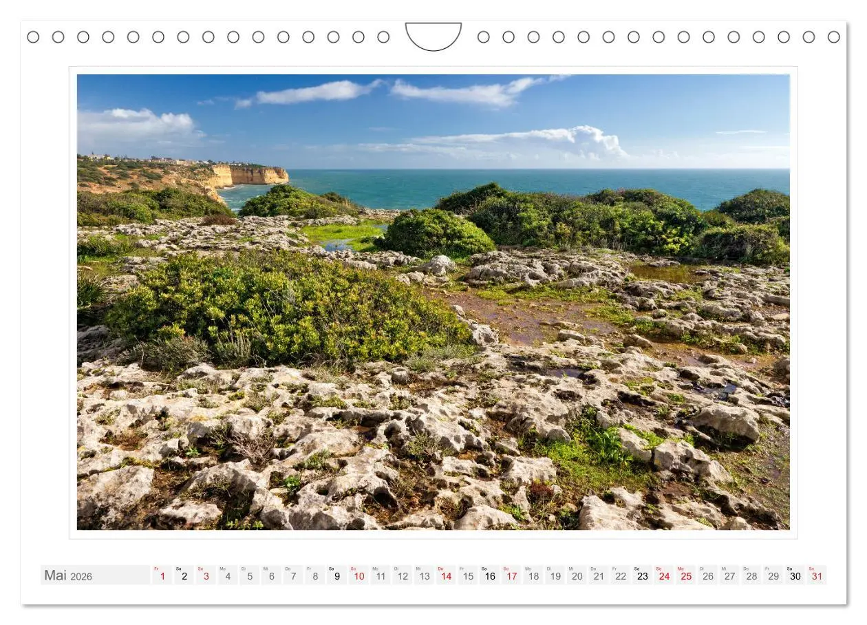 Bild: 9783457607770 | Algarve - Küstenlandschaften (Wandkalender 2026 DIN A4 quer),...