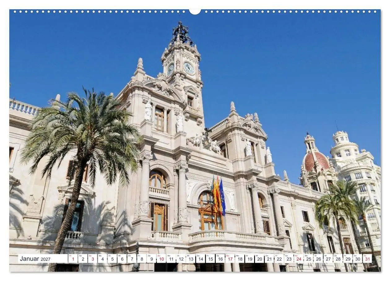 Bild: 9783594227770 | Valencia (Wandkalender 2027 DIN A2 quer), CALVENDO Monatskalender