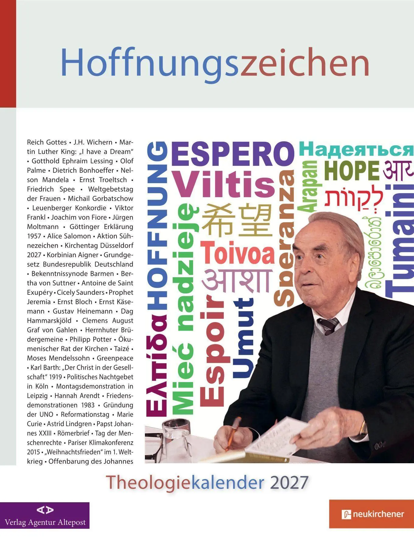 Cover: 9783982787770 | Hoffnungszeichen - Theologiekalender 2027 | Wochenkalender | Kalender