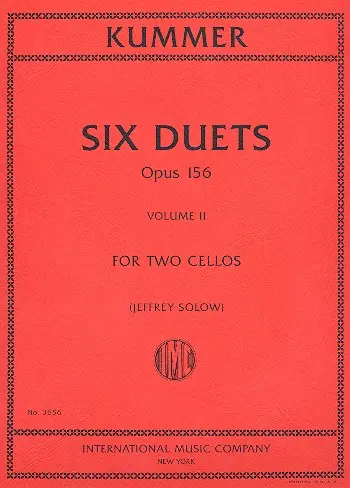Cover: 9790220427770 | Six Duets Opus 156 Vol. 2 | Friedrich August Kummer | Buch
