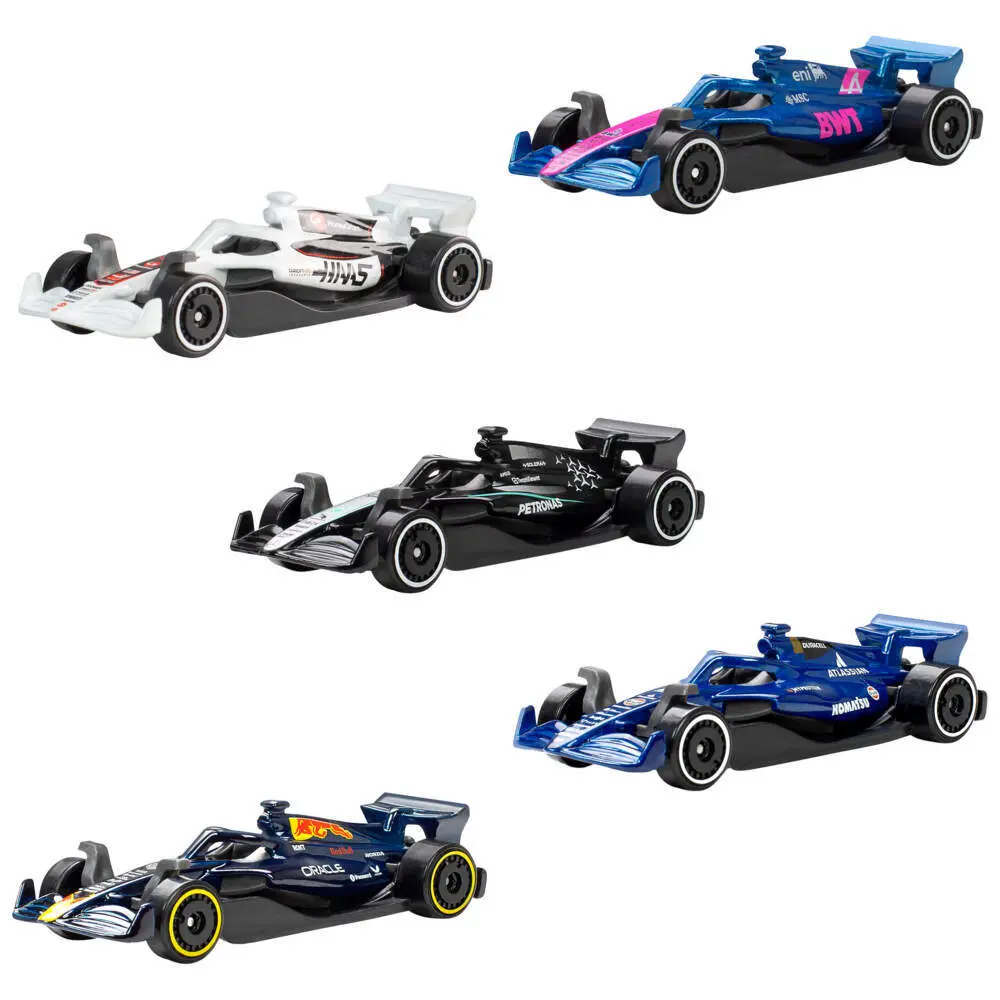 Bild: 194735367870 | Hot Wheels Formel 1 5er-Pack | Fensterkarton | JLN11 | Deutsch | 2026