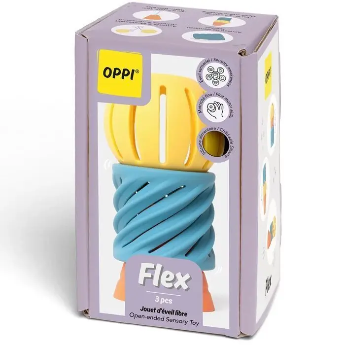 Cover: 3770012737870 | OPPI TOYS - Flex Beiss-/Stapel-/Greifspielzeug | Deutsch | 2025