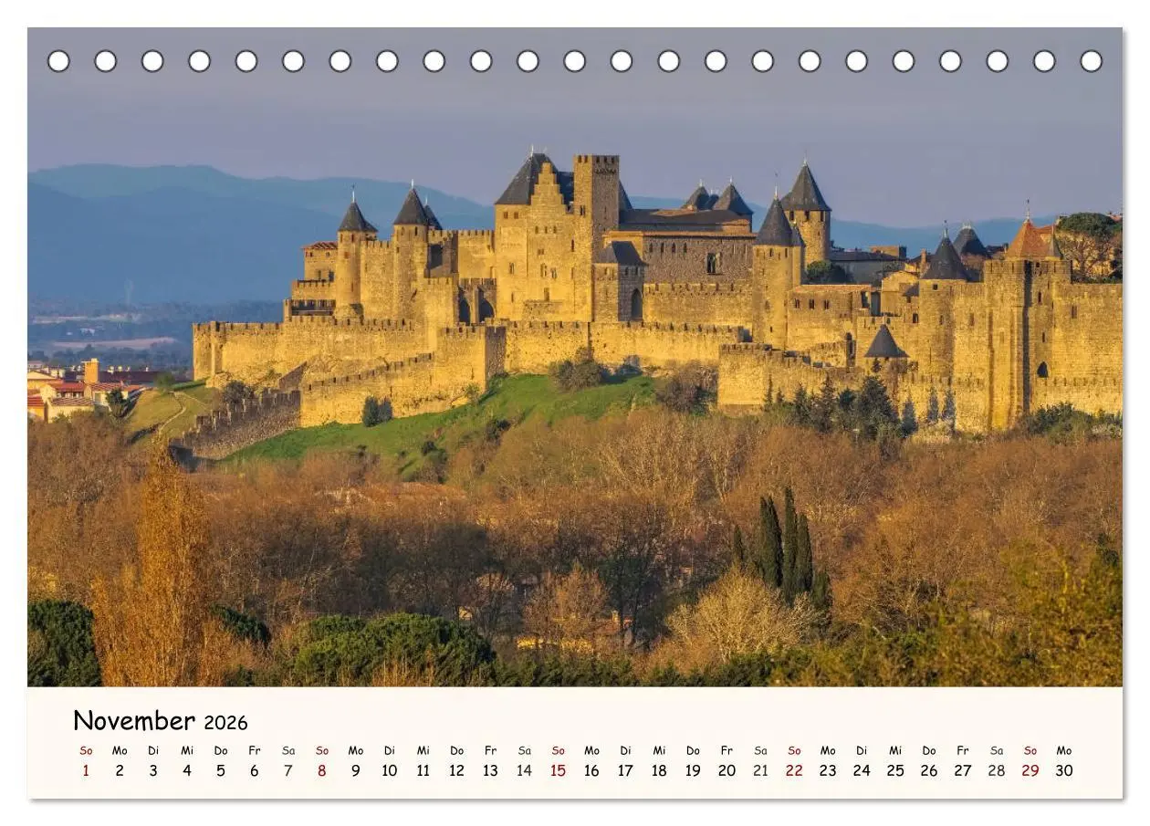 Bild: 9783457907870 | Cite von Carcassonne - Zeitreise ins Mittelalter (Tischkalender...