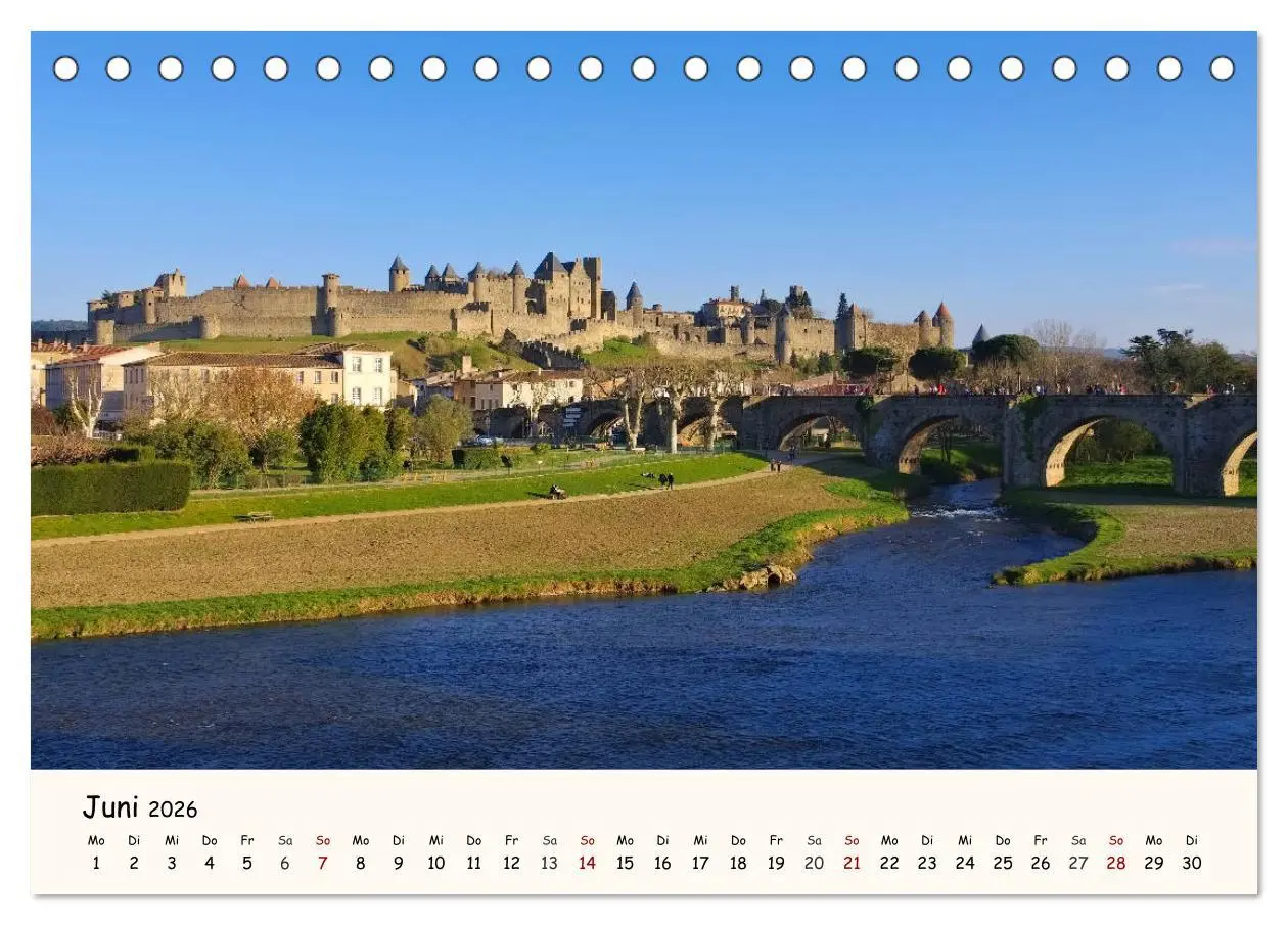 Bild: 9783457907870 | Cite von Carcassonne - Zeitreise ins Mittelalter (Tischkalender...