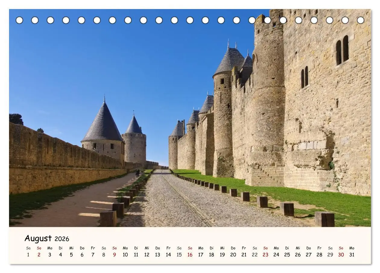 Bild: 9783457907870 | Cite von Carcassonne - Zeitreise ins Mittelalter (Tischkalender...
