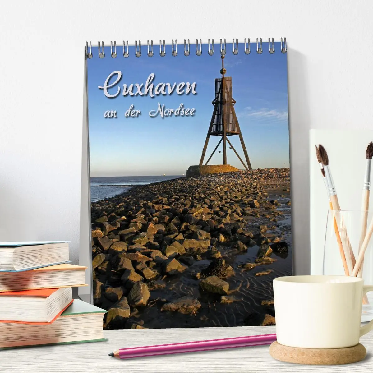 Bild: 9783516477870 | Cuxhaven (Tischkalender 2026 DIN A5 hoch), CALVENDO Monatskalender
