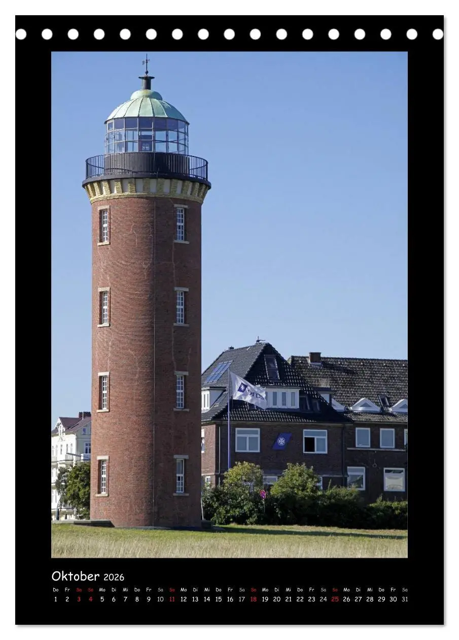Bild: 9783516477870 | Cuxhaven (Tischkalender 2026 DIN A5 hoch), CALVENDO Monatskalender
