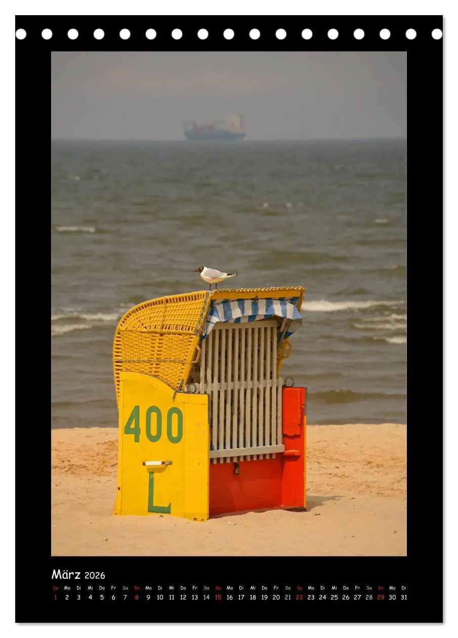 Bild: 9783516477870 | Cuxhaven (Tischkalender 2026 DIN A5 hoch), CALVENDO Monatskalender