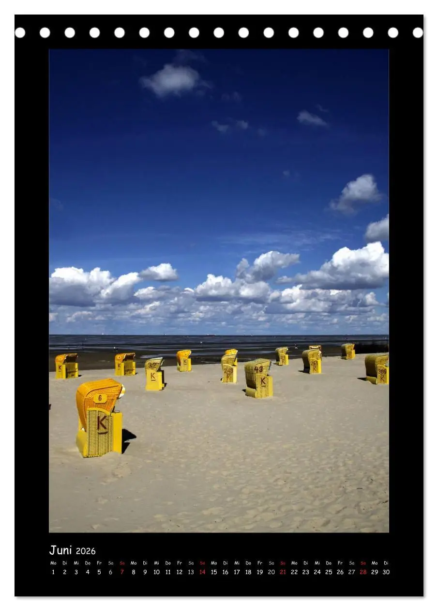 Bild: 9783516477870 | Cuxhaven (Tischkalender 2026 DIN A5 hoch), CALVENDO Monatskalender