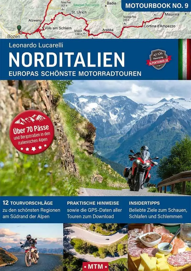 Cover: 9783939997870 | Norditalien | Europas schönste Motorradtouren | Leonardo Lucarelli
