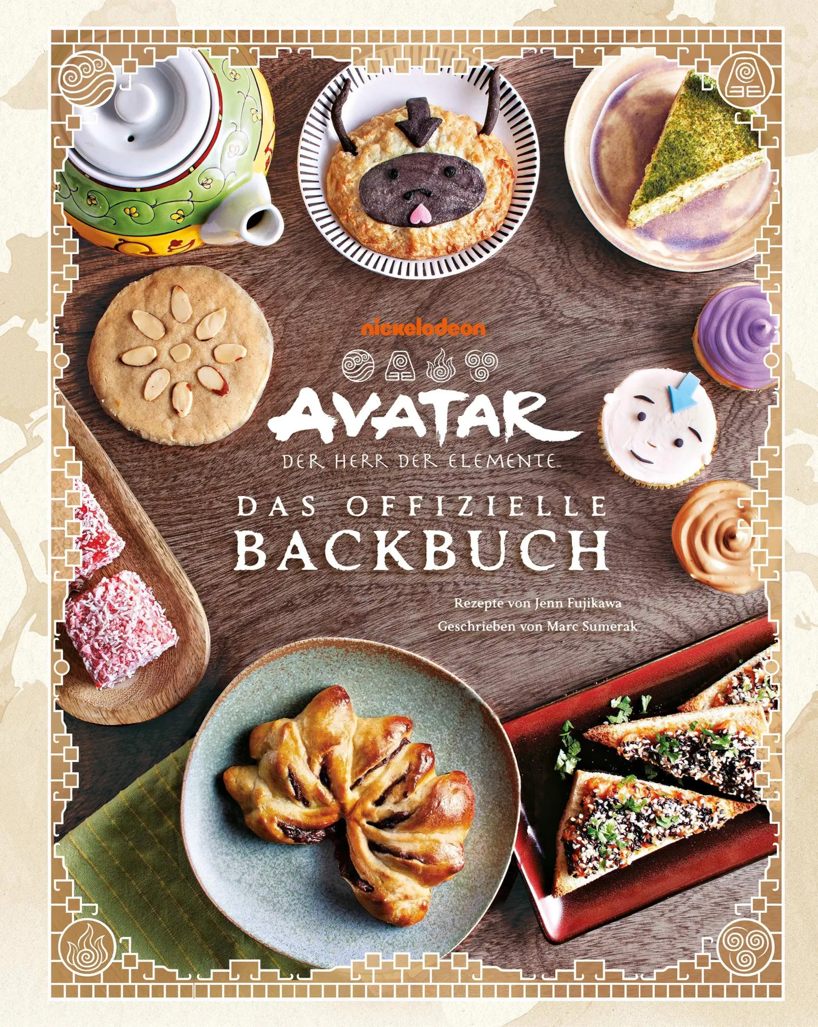Cover: 9783986667870 | Avatar - Der Herr der Elemente Backbuch | Jenn Fujikawa (u. a.) | Buch