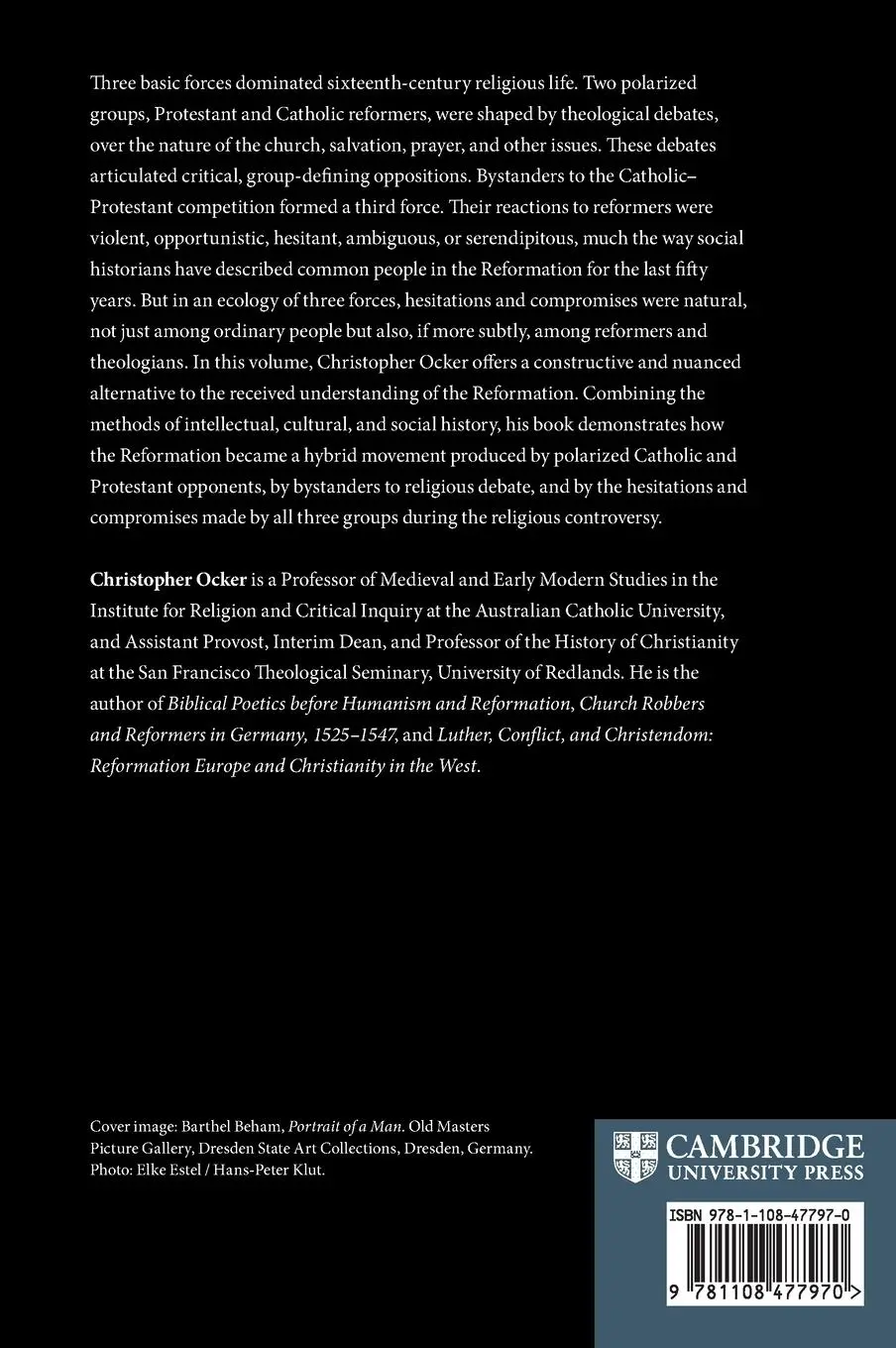 Rückseite: 9781108477970 | The Hybrid Reformation | Christopher Ocker | Buch | Gebunden | 2022
