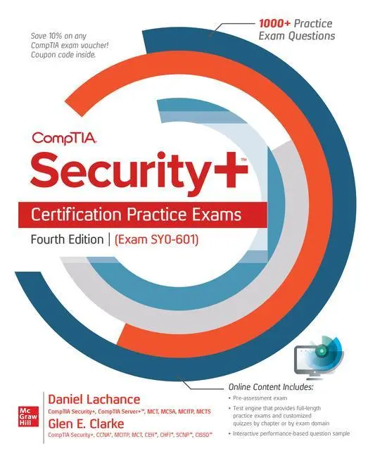 Cover: 9781260467970 | CompTIA Security+ Certification Practice Exams, Fourth Edition...