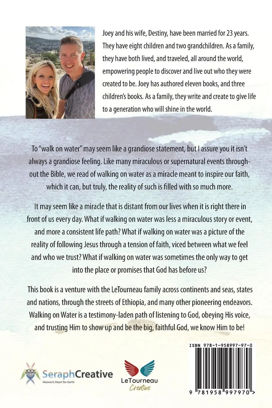 Rückseite: 9781958997970 | Walking on Water | Joey Letourneau | Taschenbuch | Englisch | 2024