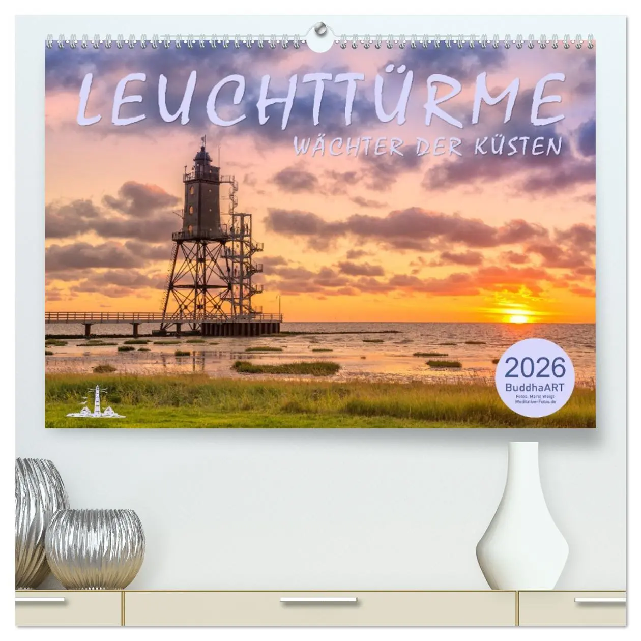 Cover: 9783457687970 | Leuchttürme - Wächter der Küsten (hochwertiger Premium Wandkalender...