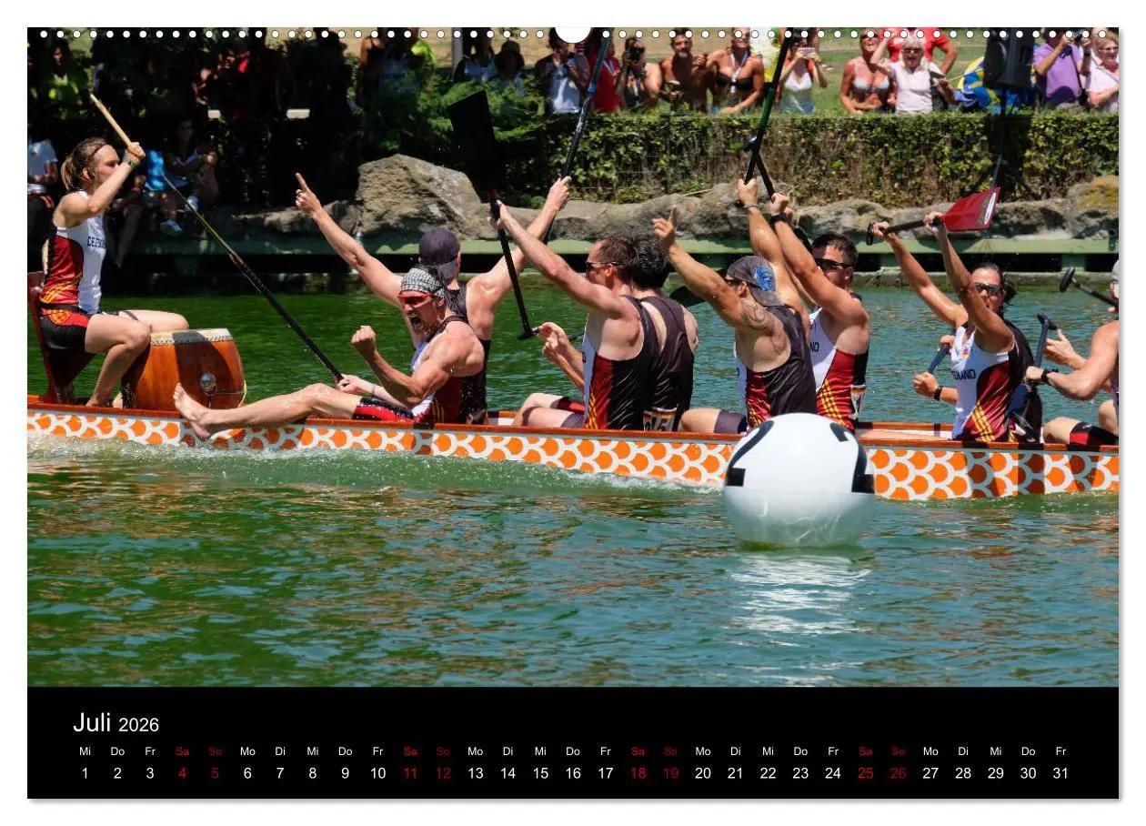 Bild: 9783457757970 | Drachenboot - MissionRome (hochwertiger Premium Wandkalender 2026...