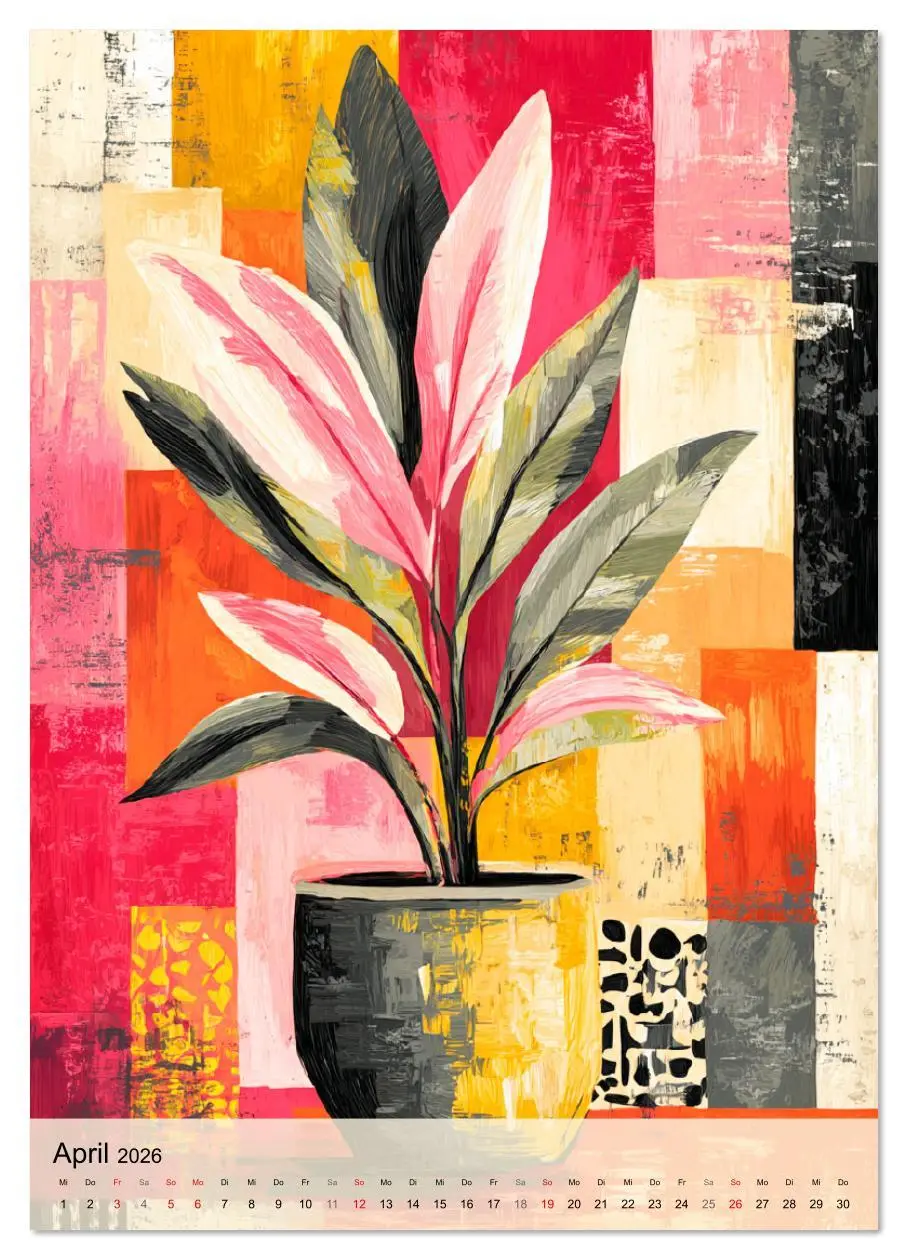 Bild: 9783516607970 | Kunst trifft Pflanze. Zimmerpflanzen als moderne Farb-Portraits...