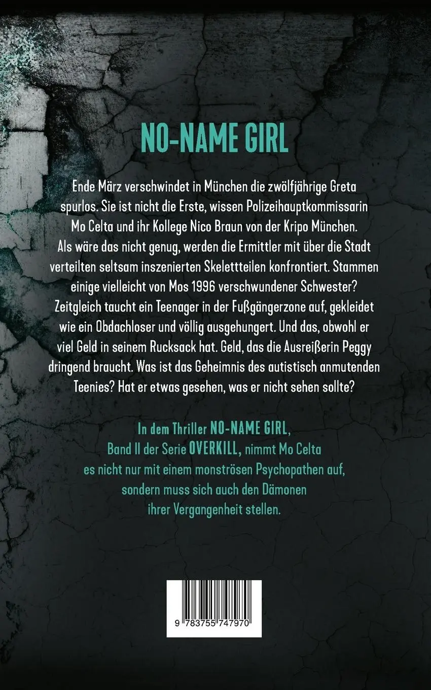 Rückseite: 9783755747970 | Overkill | No-Name Girl | Astrid Korten (u. a.) | Taschenbuch | 338 S.