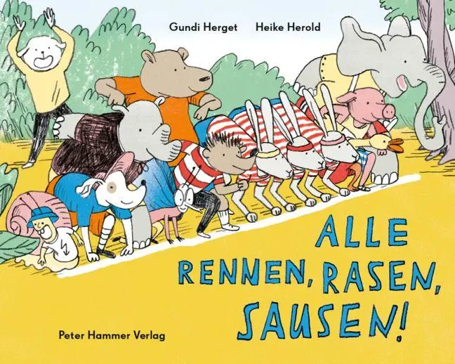 Cover: 9783779507970 | Alle rennen, rasen, sausen! | Gundi Herget | Buch | 24 S. | Deutsch