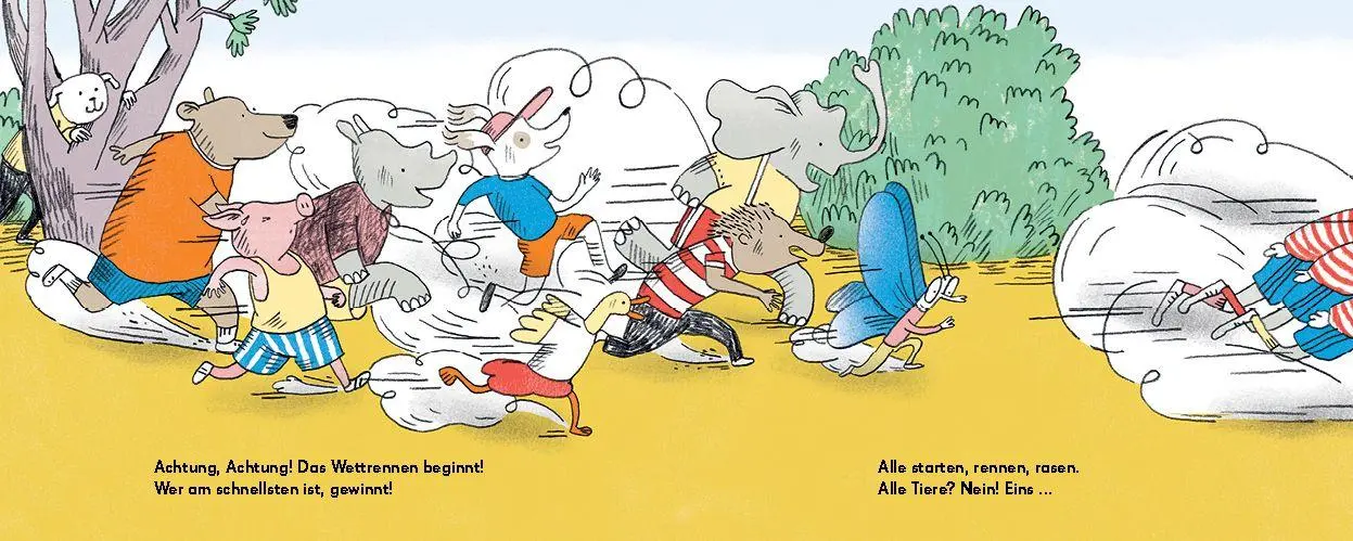 Bild: 9783779507970 | Alle rennen, rasen, sausen! | Gundi Herget | Buch | 24 S. | Deutsch