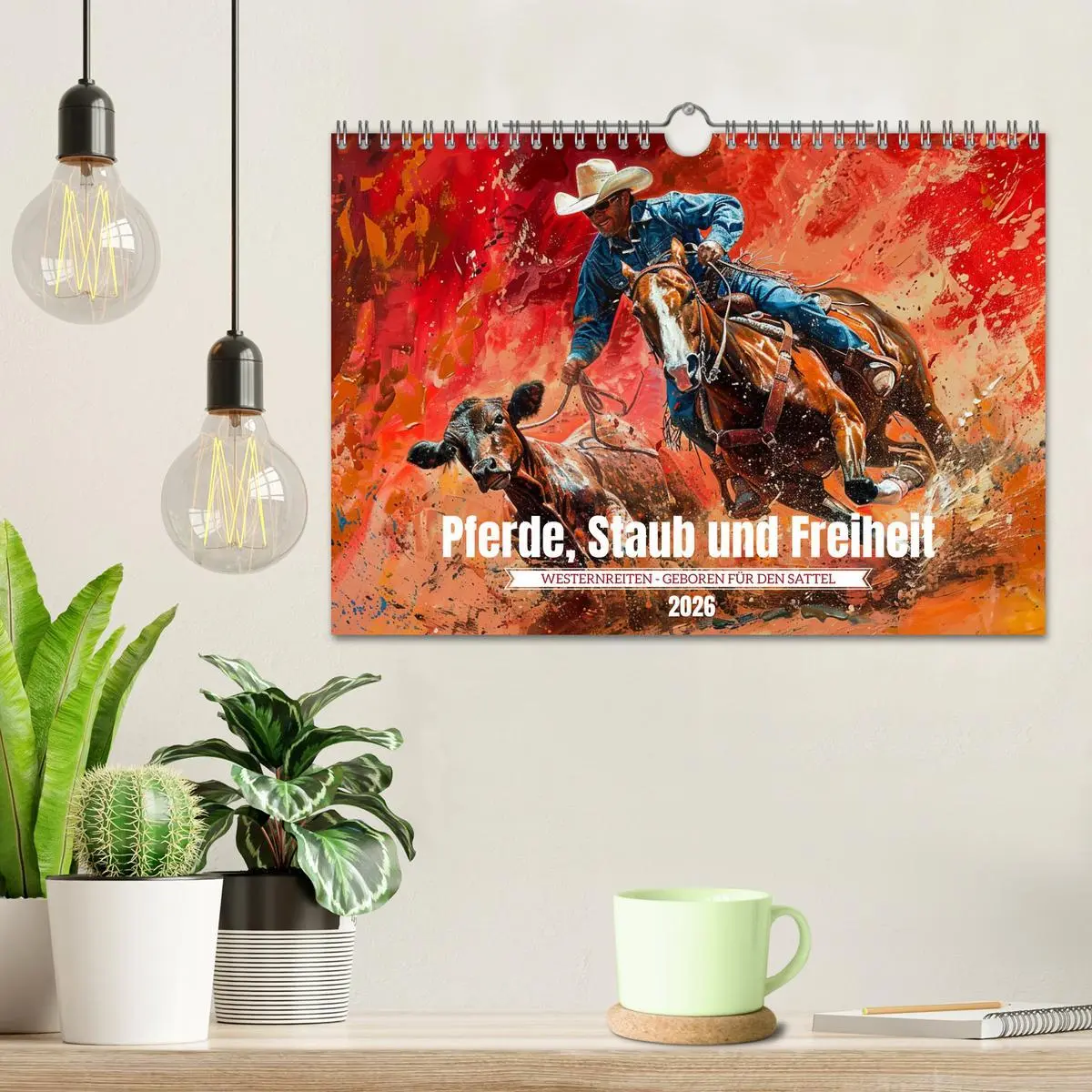 Bild: 9783457338070 | Pferde, Staub und Freiheit (Wandkalender 2026 DIN A4 quer),...