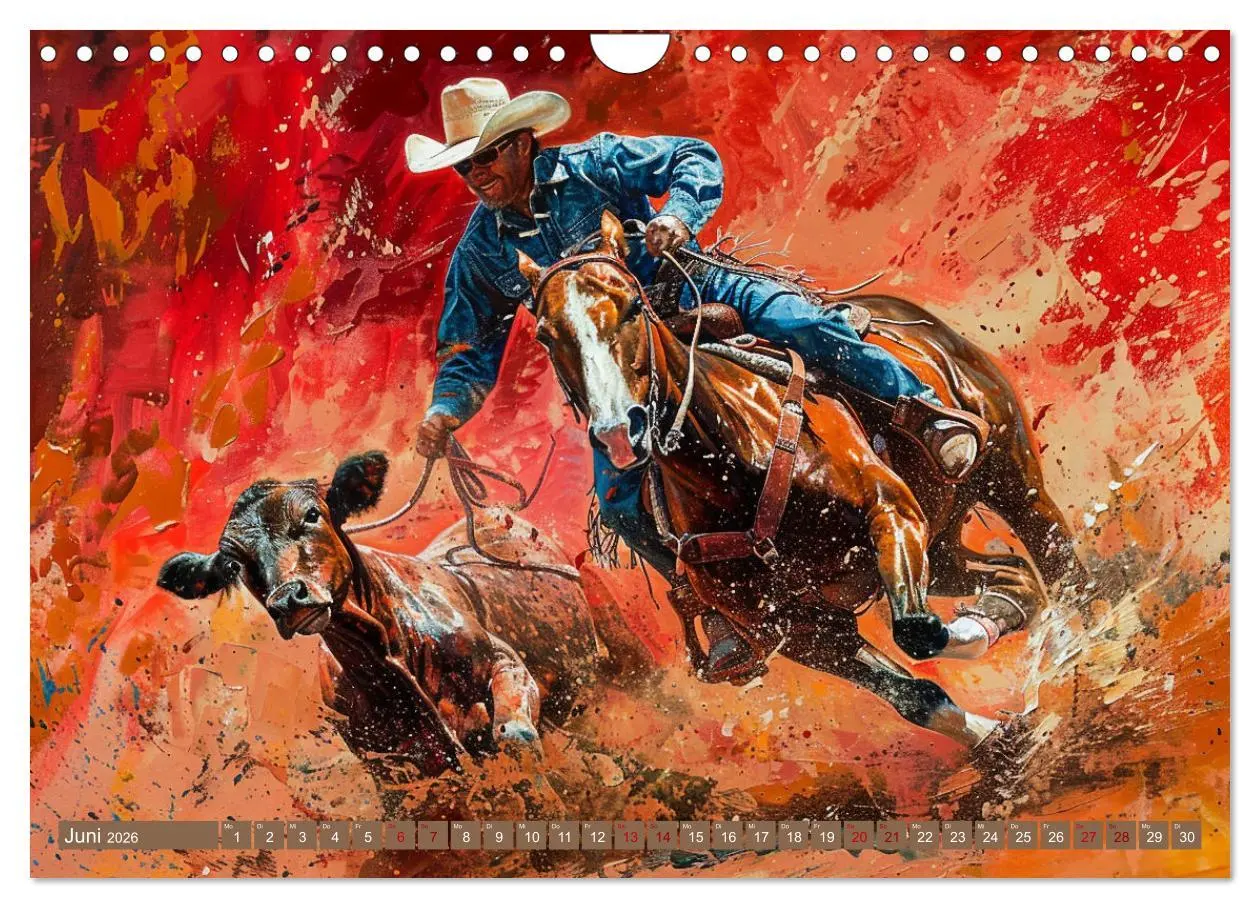 Bild: 9783457338070 | Pferde, Staub und Freiheit (Wandkalender 2026 DIN A4 quer),...