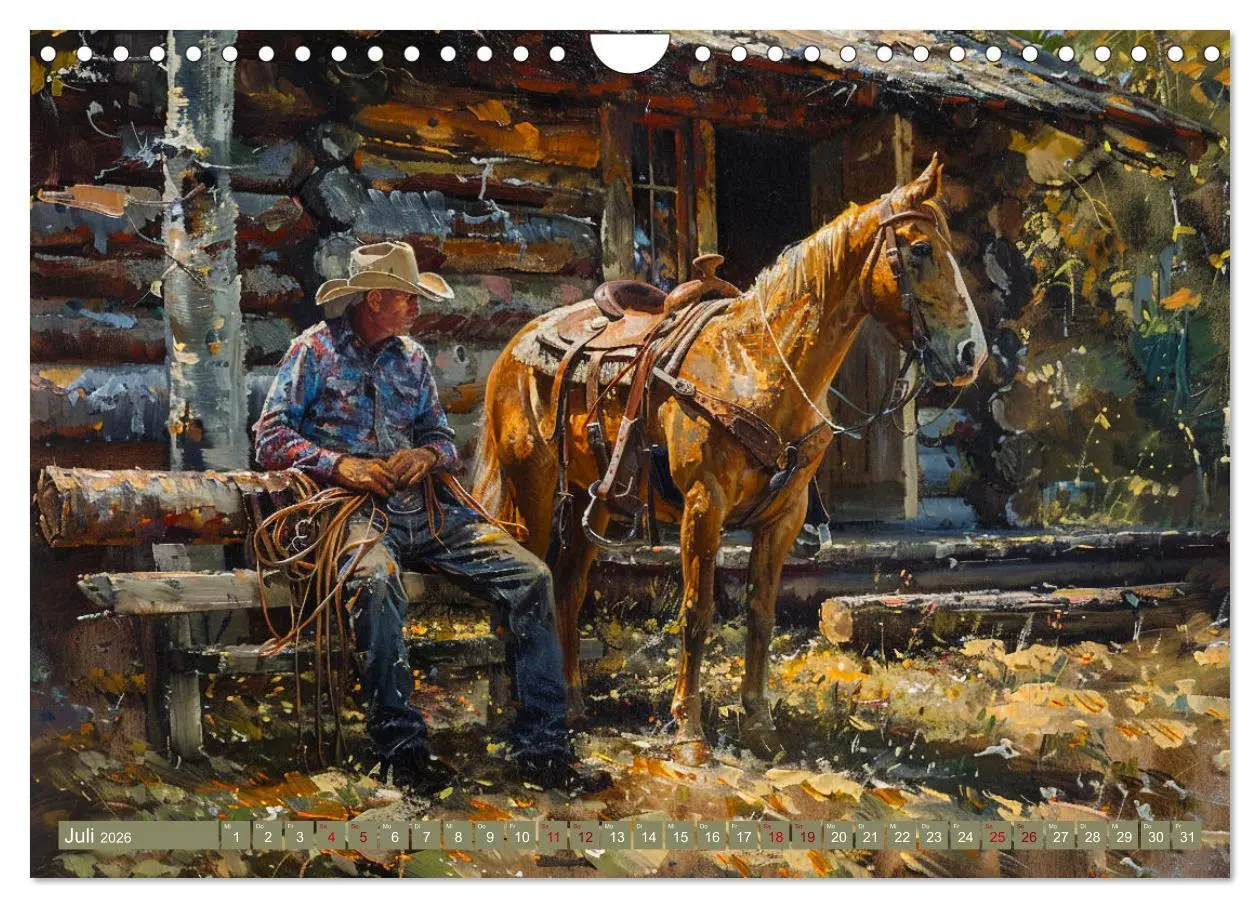 Bild: 9783457338070 | Pferde, Staub und Freiheit (Wandkalender 2026 DIN A4 quer),...