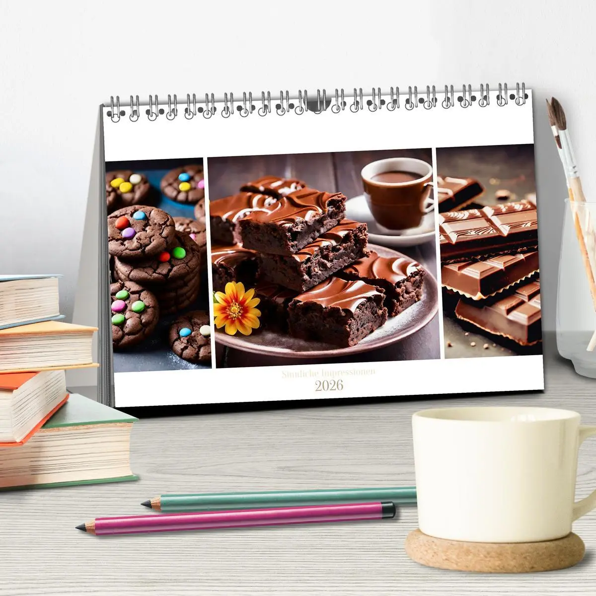 Bild: 9783457648070 | Schokolade 2026. Sinnliche Impressionen (Tischkalender 2026 DIN A5...