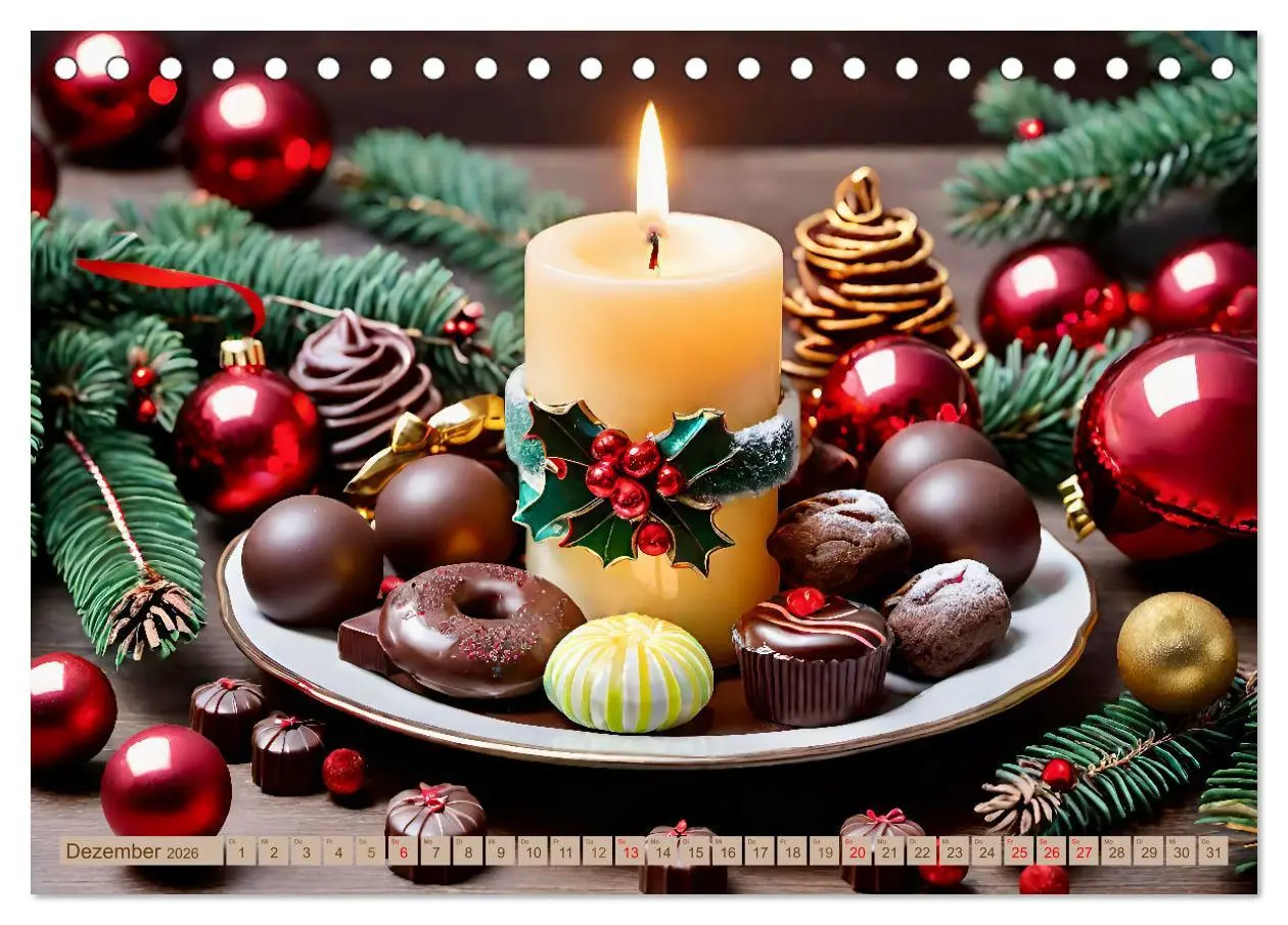 Bild: 9783457648070 | Schokolade 2026. Sinnliche Impressionen (Tischkalender 2026 DIN A5...