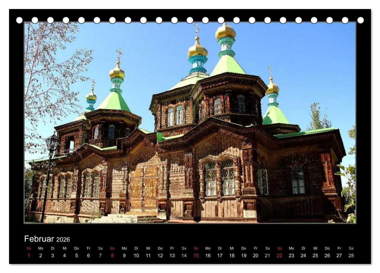 Bild: 9783457958070 | Unbekanntes Kirgistan (Tischkalender 2026 DIN A5 quer), CALVENDO...