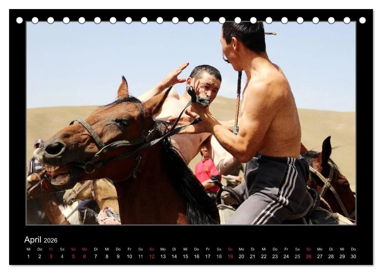 Bild: 9783457958070 | Unbekanntes Kirgistan (Tischkalender 2026 DIN A5 quer), CALVENDO...