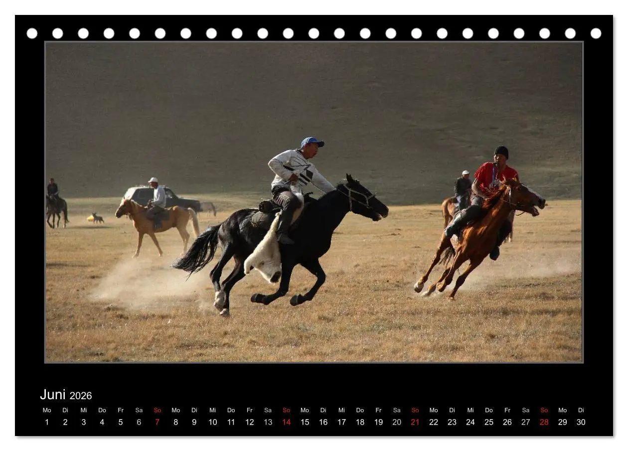 Bild: 9783457958070 | Unbekanntes Kirgistan (Tischkalender 2026 DIN A5 quer), CALVENDO...