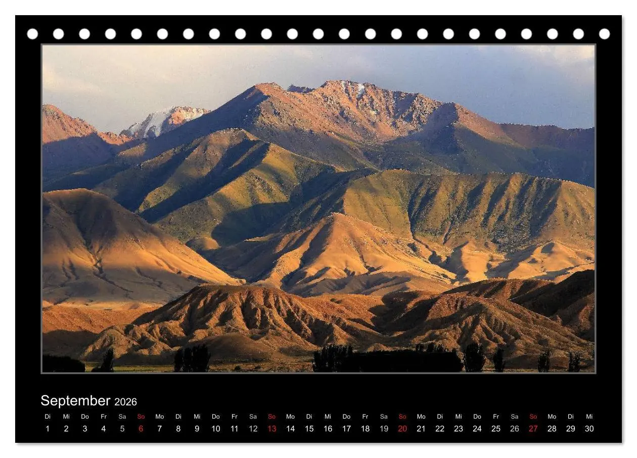 Bild: 9783457958070 | Unbekanntes Kirgistan (Tischkalender 2026 DIN A5 quer), CALVENDO...
