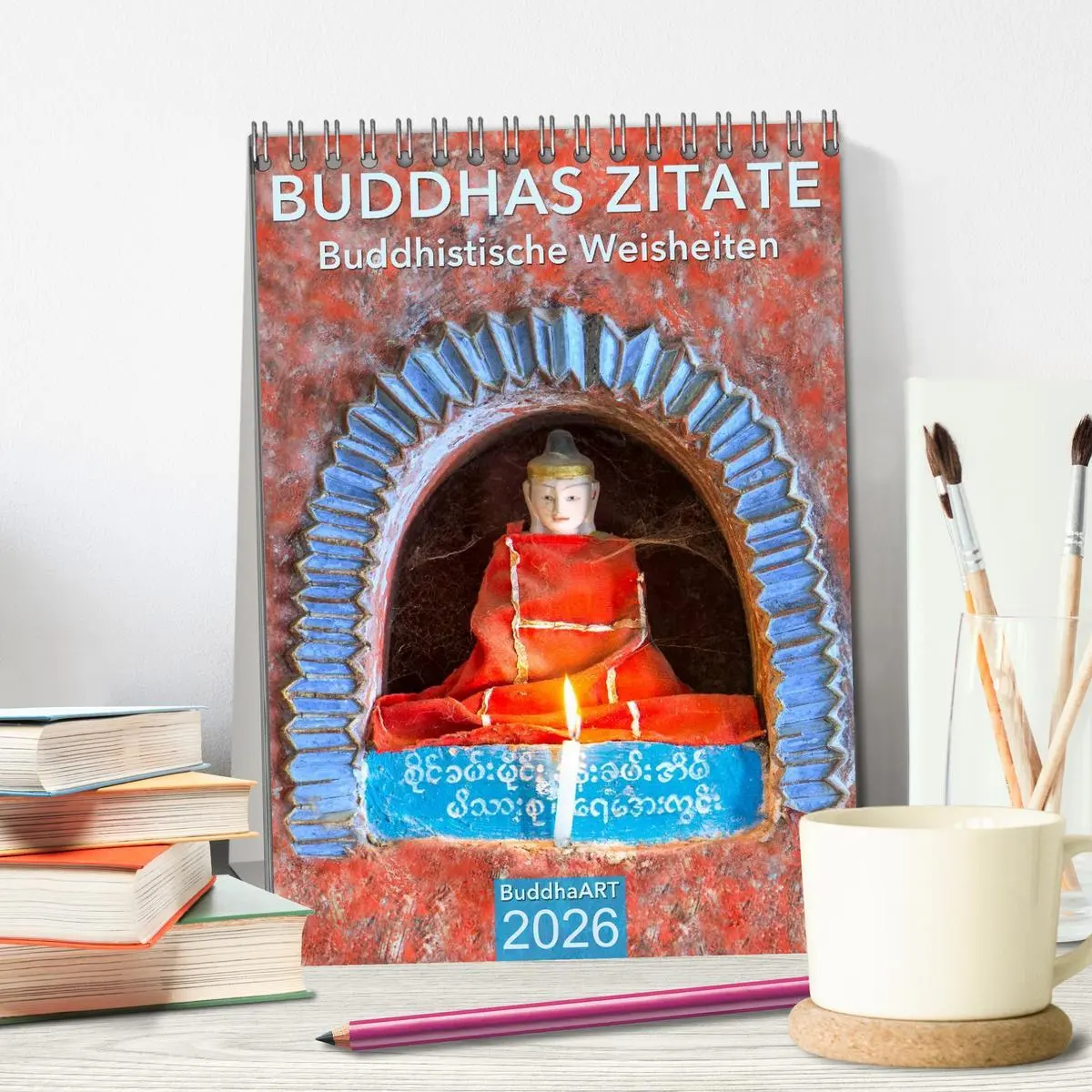 Bild: 9783516428070 | BUDDHAS ZITATE Buddhistische Weisheiten (Tischkalender 2026 DIN A5...